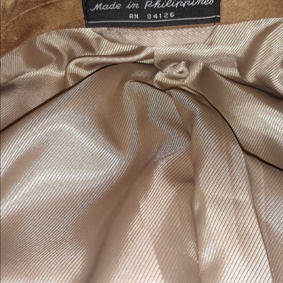 Jeffery banks men’s suede sports jacket large - Picture 3 of 7